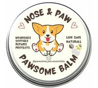 PAWSOME BALM - 100% Natural Dog Paw and Nose Balm - Soothes & Repairs Cracked Paws, Nourishes & Protects, Lick-Safe Moisturizer - Made in the UK - 60g
