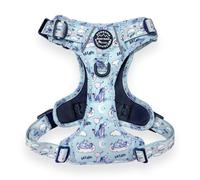 Pawsome Paws Boutique Eeyore Small Tough Trails Dog Harness - Adjustable Disney Design No Pull Harness with Reflective Trim & Sturdy Buckle