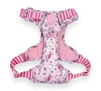 Pawsome Paws Boutique Piglet Large Tough Trails Dog Harness - Adjustable Disney Design No Pull Harness with Reflective Trim & Sturdy Buckle