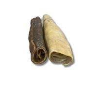 Pawsome Snax Buffalo/Camel Skin Roll Dog Chew Bundle - 100% Natural, Long Lasting Chew Treat for Aggressive Chewers, Grain Free, High Protein, Dental Dog Chew for Medium & Large Dogs (SIZES WILL VARY)