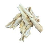 Pawsome Snax Lamb Skin Strips Dog Chews, 125g, 100% Natural Grain Free High Protein Treats, Mixed Sizes