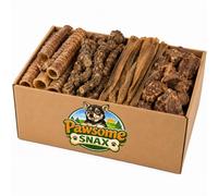 Pawsome Snax Natural Dog Treat Variety Box, Single Source Protein, Dental Care, Medium Lasting Treats, 1 KG