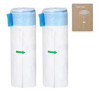 Pawstastic Replaced Waste Bags-2 Rolls, Cat Litter Waste Receptacles Bags for Paw101 Self-Cleaning Cat Litter Box