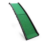 PawStep 50894 Pet Ramp with Poly Grass - Folding, Portable Dog Ramp for Cars, SUV & Trucks - Non-Slip Surface - Lightweight & Durable - Supports Large Dogs up to 200 lbs