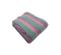 Pawstrading 3 Way MINT Rainbow Dog Vet Bed Pastels Rubber Backed Bedding (Large (100x150cm))