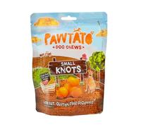 Benevo Pawtato Dog Chews - Sweet Potato & Rice Small Knots 150g (Pack of 3)