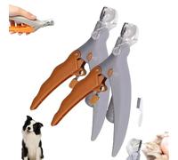 Pawthentic Nail Trimmer, Preciseclip Led Magnifying Glass Pet Nail Trimmer, for Trimming Cats Dogs Nails Claws, Precise Dog Nail Clipper, Doubles as a Nail Trapper, Quick Clip (1)