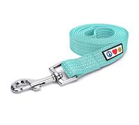Pawtitas Dog Lead for Large Dogs Comfortable Handle Training Dog Lead 1.8m Long Dog Lead Puppy Lead - Reflective Lead Teal Dog Leads for Medium Dogs or Lead for Large Dog