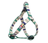 Pawtitas Extra Small Dog Harness Adjustable Dog Harness No Pull Harness For Dogs Multicolor XS Harness Grey/Blue/Green