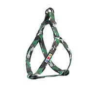 Pawtitas Extra Small Dog Harness - Reflective, Adjustable Puppy Harness - XS Camouflage Green
