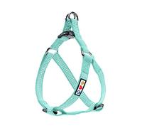 Pawtitas Extra Small Dog Harness - Reflective, Adjustable Puppy Harness - XS Teal
