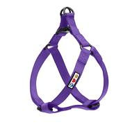 PAWTITAS Pet Solid Color Step In Dog Harness or Vest Harness Dog Training Walking of your Puppy Harness Small Dog Harness Purple Dog Harness