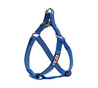 Pawtitas Reflective Step In Dog Harness or Reflective Vest Harness, Comfort Control, Training Walking of your Puppy/Dog Medium Dog Harness M Blue Dog Harness