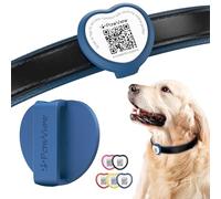 Pawview NFC & QR Code ID Tag for Pets,Silent Personalized Dog Tag,Slide-On Engraved Dog Tag with Online Pet Profile,Smart Lost Pet Recovery Durable Dog Identity Tag,No Subscription