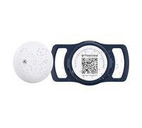 PawView Smart Dog Tracker for Collar, for iOS & Android, Pet Location Tracker with Holder, No Monthly Fee, Real-Time Location Updates, Emergency Contact, Long-Lasting, Anti-Lost Dog Tracker, Blue
