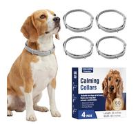 Pawvita Calming Collar for Dogs 4-Pack, Pheromone Dog Calming Collar