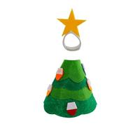 PawwJoy Christmas Tree Porch Goose Outfit Small Statue Clothing Fancy Dress Collectible Decorative Clothes for Table Centerpiece Gift