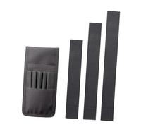 PawwJoy Elastic Band Pen Holder Adjustable Multipurpose Portable Pen Sleeve Case Pencil Holder for Hardcover Journals Notebooks Books 8x5 inch Oxford Cloth