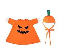 PawwJoy Halloween Goose Outfit for Porch Fits 23 Inch Statues Garden And Yard Clothing