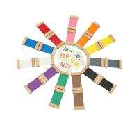 PawwJoy Rainbow Developmental Toy: 11-Color Matching for Preschool Learning
