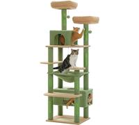 PAWZ Road Cat Tree for Large Cats, 184cm Tall Cat Tower with Large Condo