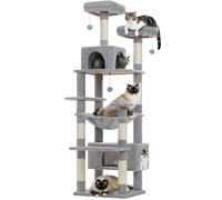 PAWZ Road Cat Tree for Large Cats, 184cm Tall Cat Tower with Large Condo