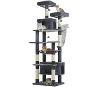 PAWZ Road Heavy Duty Cat Tree for Large Cats, XL Cat Tower 205cm