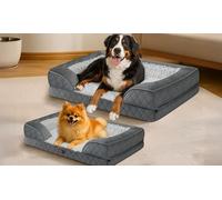 Pawz Skylos Orthopaedic Dog Bed with Bolster Support: 2XL