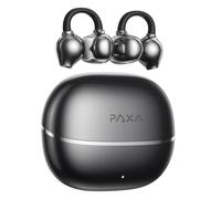 PAXA Clip On Earbuds Wireless Bluetooth 5.4 Open Ear Headphones IP45 Earphones Waterproof Running Earbuds,ENC Crystal Clear Calls,42 Playtime,Over The Ear for Sports,Fitness,Workouts,Earclip7,Black