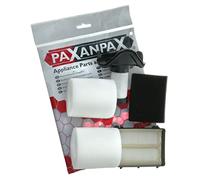 Paxanpax 27-SK-13 Compatible for Shark DuoClean HV390, HV391, HV392, HV394Q Series Pre-Motor & Foam Filter Kit, White