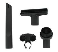 Paxanpax 69-UN-15 Universal 32 mm Universal Crevice Tool, Upholstery Tool with Brush/ Round Dusting Brush Tool Accessory Kit