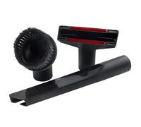 Paxanpax 69-UN-90 Universal Vacuum Cleaner Plastic Tool Accessory Kit, 32 mm, Black