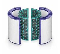 Paxanpax Air Purifier Glass HEPA & Activated Carbon Filter for Dyson HP04 Pure Hot+Cool Purifying Heater & Fan, TP04 Pure Cool Tower Fan, DP04 Pure Cool Desk Type (Pack of 2)
