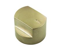 Paxanpax Aluminium Finish Hob Control Knob for Stoves, Belling, New World Ovens