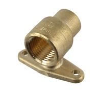 Paxanpax PCK337 Universal Gas Cooker Straight Wall Plate Connector (15mm / 1/2")