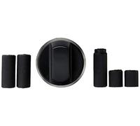 Paxanpax PCK691 Universal Black Oven Knob with Five Adaptors