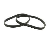 Paxanpax PFC048 Compatible Drive Belts Panasonic MCE40, 3, 4, 5, 450, 1, 2, 550 Electrolux Contour 1410, Glider 1250, Airstream 1490, 610 Upright, Elie 1390, Twin Turbo Late Series (ZE092), Black