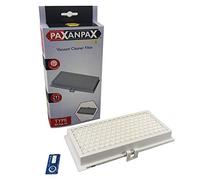 Paxanpax PFC1059, Anti Allergy Vacuum Cleaner Filter with Timestrip Indicator for Miele SF-HA30 9616270, S300, S2000, S7000, White
