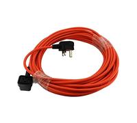 Paxanpax PFC241 Orange Cable & 13A Plug Assembly with 3-Pin Connector Fits Numatic-10M