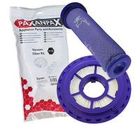 Paxanpax PFC346 Compatible Filter Kit for Dyson, DC41 Mk2, DC43, DC55, DC65, DC66 Series, White