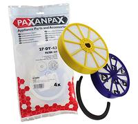 Paxanpax PFC358, Compatible HEPA & Washable Filter & Seal Set for Dyson DC07 (Pack of 2), White