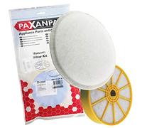 Paxanpax PFC361 Compatible Twin Pack Filter Set for Dyson DC07 (Pack of 2), White