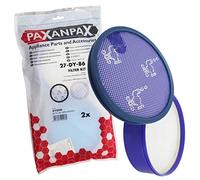 Paxanpax PFC394 Compatible Filter Kit for Dyson DC27 (Pack of 2), White, 0 Decibeles