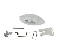 Paxanpax Plastic Door Handle Kit Compatible with Electra AWM1200/Servis M3115W/M3905W/M9509W Type, White