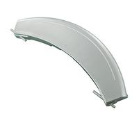 Paxanpax Plastic Washing Machine Door Handle Compatible with BSH Bosch WAE Maxx 7 VarioPerfect/WM14E iQ300 VarioPerfect Series, Silver, 19-BS-63