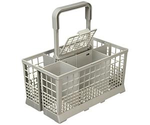 Paxanpax PLD001 Cutlery Basket Fits brands: BHS Group, Neff, Siemens, Gaggenau Dishwasher, Grey, 24 x 13.5 x 12.5 cm