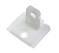 Paxanpax PLD1860 White Plastic Door Catch Compatible for Hoover Candy, CC, GOC, GODC, GODV, COV; Hoover HHKR, HNC, HNV, VHC, VHV Series