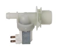 Paxanpax PLD1892 Dishwasher Water Inlet Fill Solenoid Valve Fits AEG F45000; John Lewis JLB, JLD; Zanussi ZDF, ZDT - 2.5L/Min, 180° Outlet