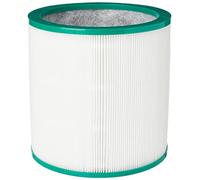 Paxanpax PSA118 Air Purifier Fan 360° Evo Glass HEPA Filter for Dyson TP00, TP03, AM11, TP02 Pure Cool Link Tower Series, Green & White