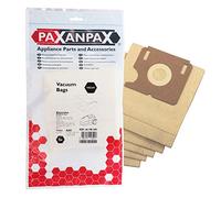 Paxanpax VB209 Compatible Paper Vacuum Bags for Electrolux 'E51/E51N, Elite, Z2320, Z2330, Filio Z1905, Mega Boss, Mondo Plus, Z2300-Z2315, Xio Z1005-1030 Series (Pack of 5), Brown